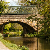 Buy canvas prints of Green Bridge, Carnforth by Liz Withey