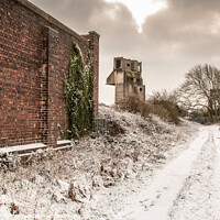 Buy canvas prints of Industrial Past, Carnforth by Liz Withey