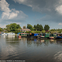 Buy canvas prints of Canal Basin and Marina, Carnforth by Liz Withey