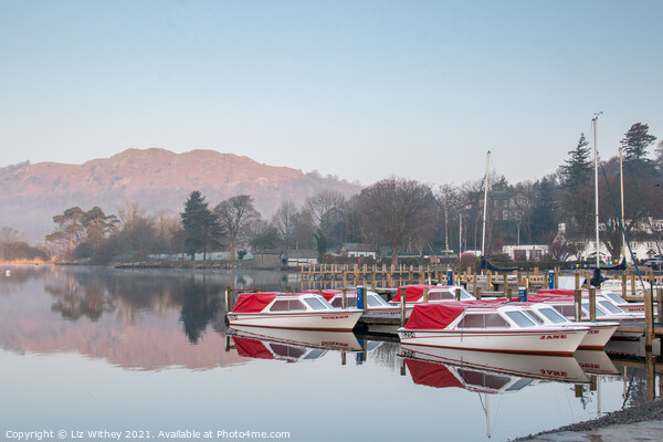 Waterhead, Windermere Picture Board by Liz Withey