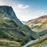 Buy canvas prints of Honister Pass by Liz Withey