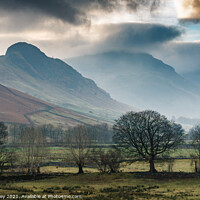 Buy canvas prints of Side Pike, Langdale by Liz Withey