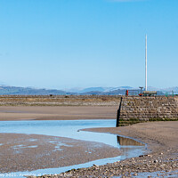 Buy canvas prints of Arnside Pier by Liz Withey