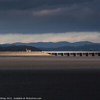 Buy canvas prints of Arnside viaduct by Liz Withey
