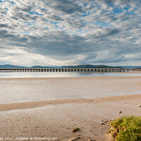 Buy canvas prints of Arnside Viaduct by Liz Withey
