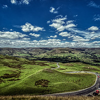 Buy canvas prints of View from Mam Tor by Andy Morton