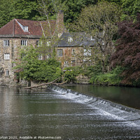 Buy canvas prints of The Old Mill, Durham by Andy Morton
