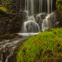 Buy canvas prints of The Gill waterfall. by Craig Breakey