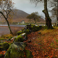 Buy canvas prints of Kilchurn castle panorama by Craig Breakey