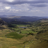 Buy canvas prints of Wrynose Pass by David Morton