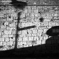 Buy canvas prints of shadow on the wall by David Ackroyd