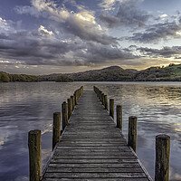 Buy canvas prints of Coniston Jetty by James Marsden