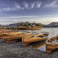Buy canvas prints of The Launch at Keswick by James Marsden