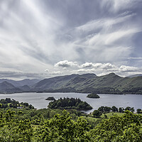 Buy canvas prints of Majestic Catbells and Derwent Water by James Marsden
