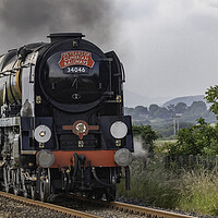 Buy canvas prints of The Braunton Steam Engine up close by James Marsden