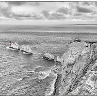 Buy canvas prints of The Needle on the Isle of Wight by James Marsden