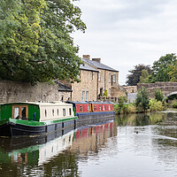 Buy canvas prints of Lancaster canal Scene by James Marsden