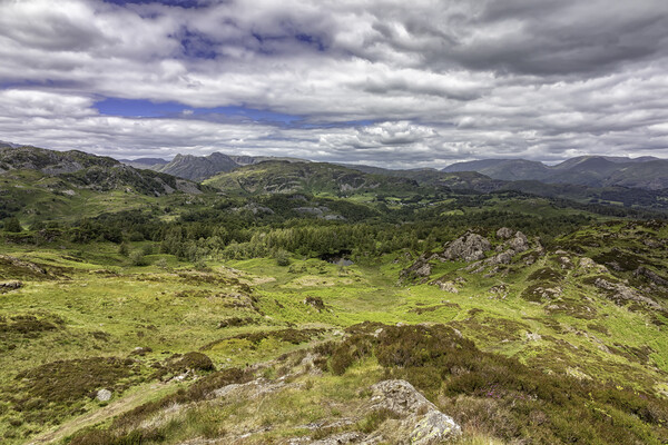 View from the top of Holme Fell Picture Board by James Marsden