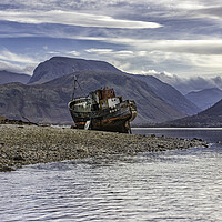 Buy canvas prints of The Haunting Corpach Wreck by James Marsden