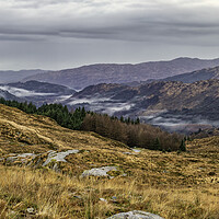 Buy canvas prints of Majestic Scottish Highland Landscape by James Marsden