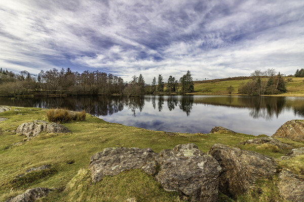 Tranquil Oasis in the Lake District Picture Board by James Marsden