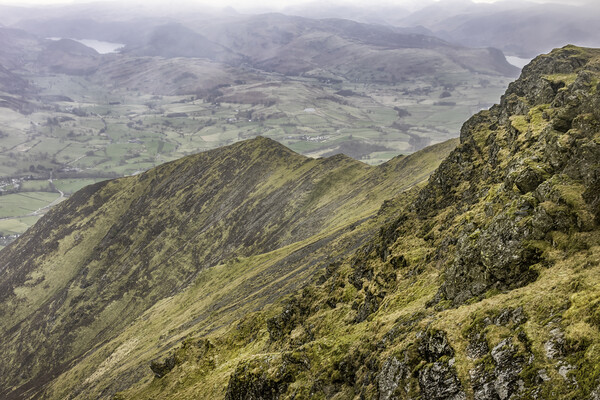 View from the top of Blencathra  Picture Board by James Marsden
