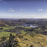 Buy canvas prints of View from Helm Crag  by James Marsden