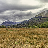 Buy canvas prints of Majestic Mountain Range at Loweswater by James Marsden