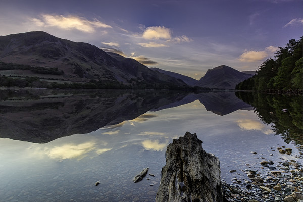 Majestic Sunrise over Buttermere Picture Board by James Marsden