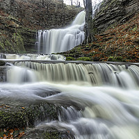 Buy canvas prints of Scaleber Force Waterfalls by James Marsden