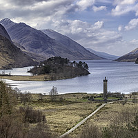 Buy canvas prints of Majestic View of Loch Sheil by James Marsden