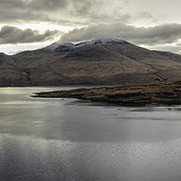 Buy canvas prints of Light over the isle of Mull by James Marsden