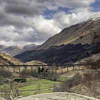 Buy canvas prints of The Majestic Glenfinnan Viaduct by James Marsden