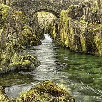 Buy canvas prints of Tranquility at Emerald Bridge by James Marsden