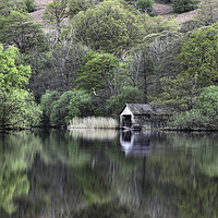 Buy canvas prints of Serenity on Rydal Water by James Marsden
