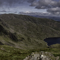 Buy canvas prints of Views from the Old man of Coniston  by James Marsden