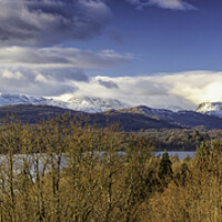 Buy canvas prints of Windermere at Winter by James Marsden