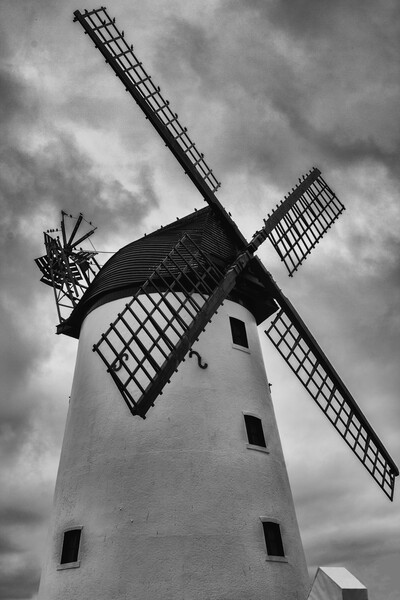 Majestic Windmill Standing Tall Picture Board by James Marsden