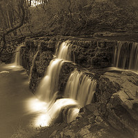 Buy canvas prints of Weeping Rocks by Sharon Smith