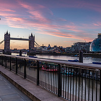 Buy canvas prints of London Tower Bridge at Sunrise by Nigel Smith