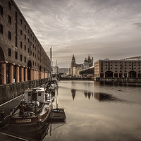 Buy canvas prints of Albert Dock, Liverpool by Ed Alexander