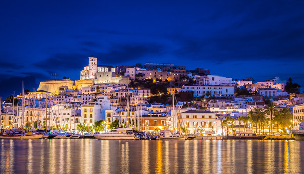 Ibiza Old town Canvas Print by Ed Alexander