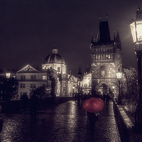 Buy canvas prints of Charles Bridge Prague by Ed Alexander