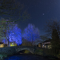 Buy canvas prints of Starry night in Clapham by Pete Collins