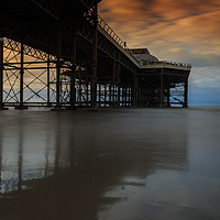 Buy canvas prints of "Ethereal Dance: The Enchanting Cromer Pier" by Mel RJ Smith