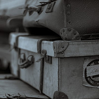 Buy canvas prints of "Journey of Lost Suitcases" by Mel RJ Smith