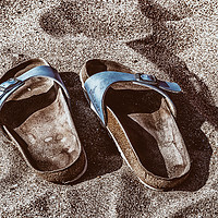 Buy canvas prints of Sand in my shoes by Iain Merchant
