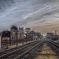 Buy canvas prints of Tracks of Time... by Iain Merchant