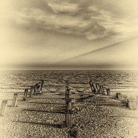 Buy canvas prints of Beach Guides by Iain Merchant