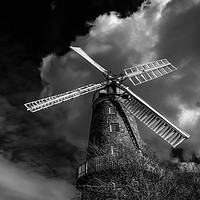 Buy canvas prints of Whissendine Windmill by Iain Merchant